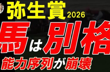 弥生賞ディープインパクト記念2026全頭診断｜能力序列が崩壊…それでも“別格”の1頭は揺るがない【弥生賞2026一週前競馬予想】