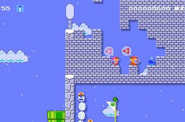 ダイレクトゴール開拓ｗｗｗｗ【マリオメーカー2 みんなでバトル】