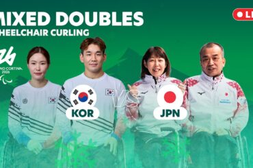 🔴LIVE: Wheelchair Curling - KOR 🇰🇷 vs 🇯🇵 JPN Mixed Doubles Round Robin | 5 Mar | Milano Cortina 2026