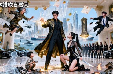 【日本語吹き替え】6歳で家を追い出され、犬の餌で生き延びた少年——20年後、彼は地下帝国を築く帝王“夜闕”となって帰還！継母と息子が土下座で懇願するも、一発の平手打ちで数メートル吹き飛んだ！