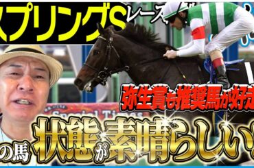 【スプリングS2026】弥生賞も推奨馬が好走！今回も皐月賞トライアルを太組不二雄がジャッジ！《東スポ競馬》