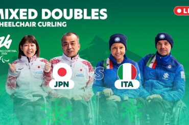 JPN 🇯🇵 vs 🇮🇹 ITA | Wheelchair Curling - Mixed Doubles Round Robin | 6 Mar | Milano Cortina 2026