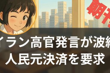 【3/14】イランが人民元決済要求｜ペトロダラーへの挑戦【聞く経済ニュース】