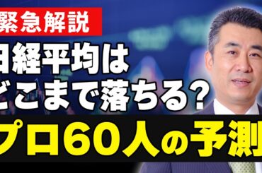 【プロ投資家60人にアンケート】日経平均はどこまで下がる？過去の紛争から読み解く大暴落の底値とプロ60人の相場予測！#日本株 #日経平均 #株価急落 #投資戦略 #中東情勢 #押し目買い #株式投資