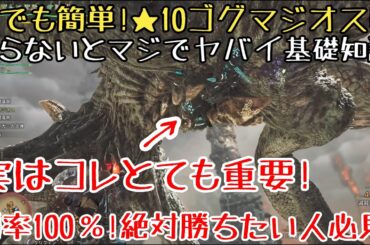【モンハンワイルズ】属性ヘビィ ★10 ゴグマジオス戦ソロ徹底解説【ゆっくり実況】