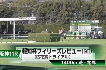 阪神11R 第60回報知杯フィリーズレビュー（GⅡ） 〈桜花賞トライアル〉