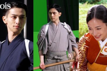 吉沢亮＆横浜流星『国宝』盟友が餅つき挑戦！広瀬すずと富士フイルム「お正月を写そう♪」新CM（メイキング＋インタビュー）