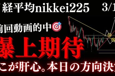 日経平均、強く上昇する！？この重要な起点を超えれば、急騰してきます:RedのNikkei225テクニカル徹底分析