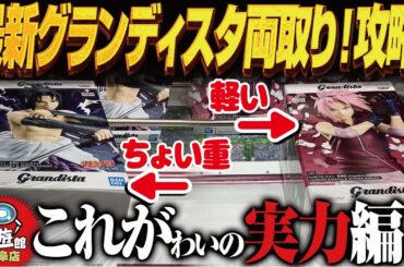 【クレーンゲーム】最新のグランディスタ2種類を制覇！攻略！回遊館岐阜店！