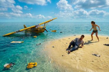 【映画紹介】飛行機墜落後、無人島に取り残されたこのカップルは、海、孤立、そして自分たちの限界に立ち向かわなければならない。