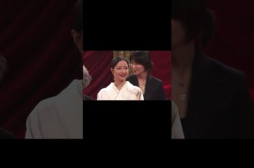【日本アカデミー賞 優秀主演女優賞レッドカーペット】北川景子•長澤まさみ•倍賞千恵子•広瀬すず•松 たか子     主演女優陣の面々は一際歓声が凄かった。もはやアベンジャーズ状態ww