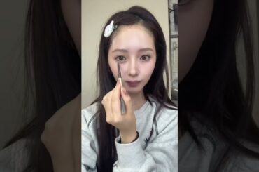 【ナチュラルメイク】韓国で大バズりだった佐々木希さんメイク🪽🫧【学校メイク】#사사키노조미