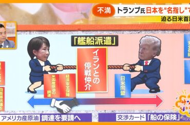 高市早苗首相｢したたかな外交を｣日米首脳会談へ トランプ大統領の発言が変化？ 艦艇支援要請はあるのか？【サン！シャインニュース】