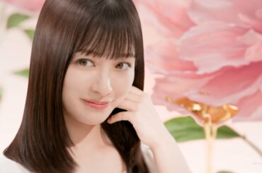 橋本環奈の輝くツヤ髪に視線集中！新ビオリスCM公開