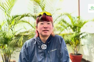 Guinness World Record holder climber Naoko Watanabe.