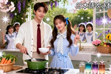 日本語吹き替え|料理だけで高給を稼げる？女は料理の腕前で拒食症のイケメンを攻略し、彼に猛烈に愛されるラブコメ！ #逆転ラブ #赵冠宇 #ラブコメ #短編ドラマ