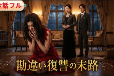 💥全話フル💥 野心家の女は婚約者の母を愛人と勘違い！ 報復の果て、真実が判明し自滅する――