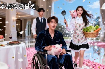 日本語吹き替え|豚飼いの少女が、姉の代わりに病弱社長に嫁ぐ 、高超な料理で社長を夢中にさせる！甘い恋ラブコメ🌸！#逆転ラブ #恋愛ドラマ #ラブコメ #短編ドラマ