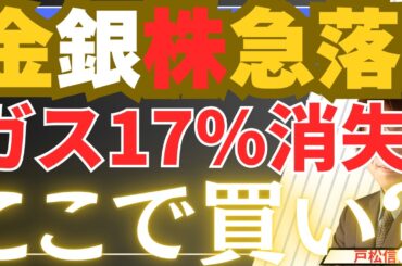 【3/20速報】金銀・株急落の驚きのワケ！カタールLNG『17%消失』の激震と泥沼で『高金利の長期化』とキャッシュへの逃避【金・銀・日本株・米国株最新投資戦略】