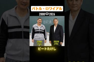 【バトル・ロワイアル】俳優たちの当時と今