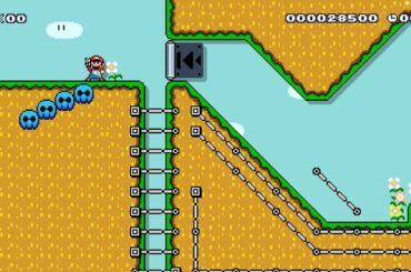 スタート地点でピースできるコース【マリオメーカー2 みんなでバトル】