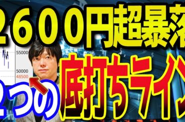 【緊急】日経平均一時2600円暴落！高まる地政学リスク、買い場はあるか