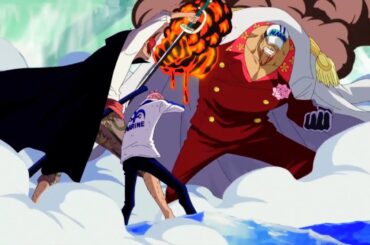 シャンクス降臨！赤犬を止め、コビーを救い、海軍に宣戦布告【One Piece  Marineford Arc Full HD Engsub】