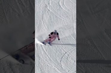 急斜面小回りカービングターン！森田優香#shorts #carving #shortturn