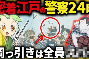 【ドラマ仕立て！】江戸の警察に密着してみた！！江戸の治安を維持する奉行所・与力・同心・岡っ引きの実態とその末路【ずんだもん＆ゆっくり解説】