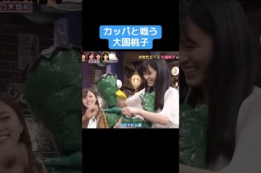 【乃木坂】カッパと戦う大園桃子 #乃木坂46 #賀喜遥香 #井上和 #生田絵梨花