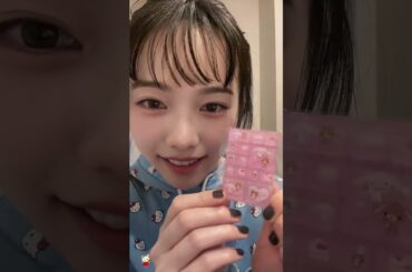 元AKB48 島崎遥香 サンリオのタイルシール開封動画 #サンリオ #タイルシール