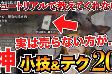 【紅の砂漠】知らないと損!?覚えておくと絶対役立つ小技&知識20選！大ジャンプ/無限飛行/ペット/好感度上げ/大盗賊グローブ/伐採など