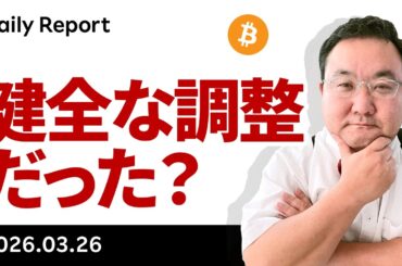 ビットコイン底堅く推移　イラン情勢で乱高下も健全な調整か