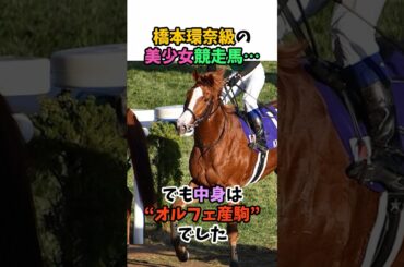 橋本環奈級の美少女競走馬･･･でも中身は"オルフェ産駒"でした#競馬 #horse