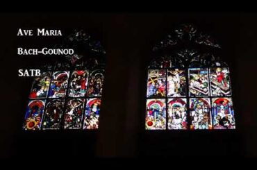 Ave Maria- Bach- Gounod_ SATB_ StrBcl- Org