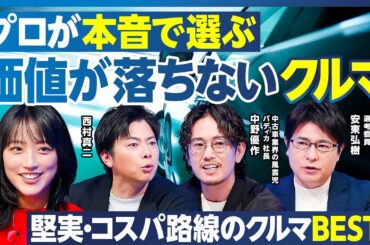 クルマ界の大谷翔平／リセール最強のクルマ／愛車を高く売るコツ／最強の軽自動車／クルマ愛好家・安東弘樹「驚異の愛車遍歴」／中古車業界の風雲児・中野優作が本音で語る／初めてのクルマ選び【ランキング超分析】