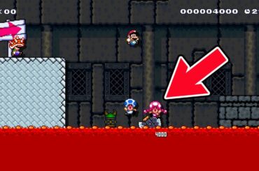 気絶してるけどゴールしてる！ゴールしてる！【マリオメーカー2 みんなでバトル】