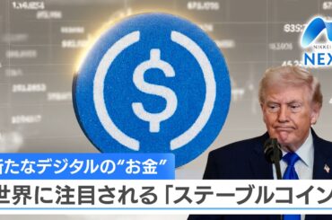 新たなデジタルの“お金” 世界に注目される「ステーブルコイン」【NIKKEI NEWS NEXT】
