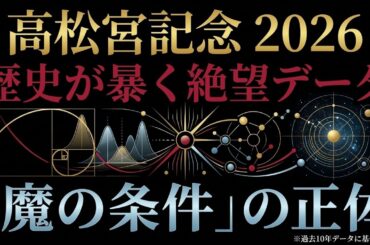 【高松宮記念 2026】過去10年データが暴く絶望データ。「魔の条件」の正体。