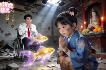 障がいを持つCEOが、廃寺で眠る物乞いの少女を引き取った。なんと彼女は動物と話せた！一瞬で全快し、数百億を稼ぎ出した！#ショートドラマ #短編ドラマ#drama #ceo