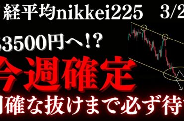 日経、必ず上昇する価格帯。急落はここで狙えば空売りで爆益を狙えます:RedのNikkei225テクニカル徹底分析