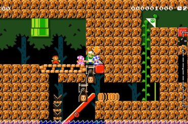 これ通れる？【マリオメーカー2 みんなでバトル】