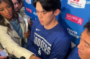 Roki Sasaki on Confidence After Guardians Start | 佐々木朗希