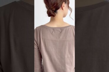 n'OrLABELシンプルクルーネックロンT #ファッション #レディースファッションショップ #アパレル #fashion