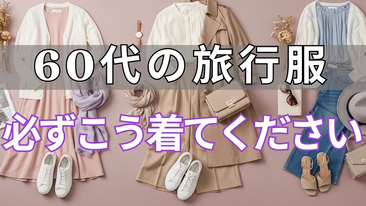 【絶対失敗しない】【旅行ファッション】写真を見てガッカリ…は卒業!プロが教える「60代からの旅を10倍輝かせる魔法のルール」と5つの鉄則 【絶対失敗しない】【旅行ファッション】写真を見てガッカリ…は卒業!プロが教える「60代からの旅を10倍輝かせる魔法のルール」と5つの鉄則