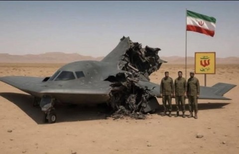 【悲報】イランさん、B2爆撃機を撃墜したとして画像を公開ｗｗｗｗｗｗｗｗｗ