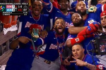 【画像】WBCドミニカ代表、怖すぎる