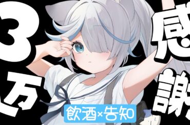 【3万人記念】告知アリ！ありがとうの儀！【のん/#新人vtuber 】