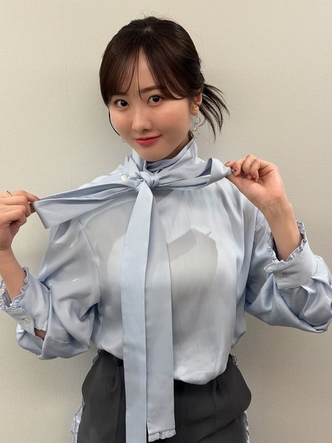 本田望結、透け透け巨胸強調写真を投稿！！！ （※画像あり）