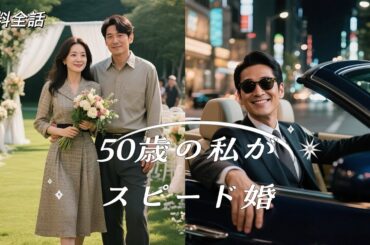 【日本俳優主演】50歳の私がスピード婚？！ 平凡な社員だと思ったら、正体は超魅力的な社長だった！#日本語オリジナル版​​ #ショートドラマ #全話フル #恋愛 #スピード婚